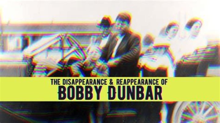 Bobby Dunbar's Disappearance And The Mystery Behind It