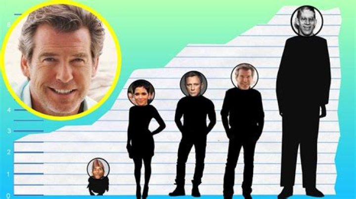 How tall is Pierce Brosnan